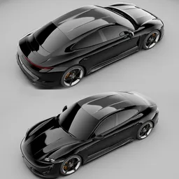 2020 Porsche Taycan(Rigged)