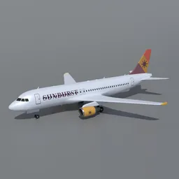 Airbus A320 Sunburst