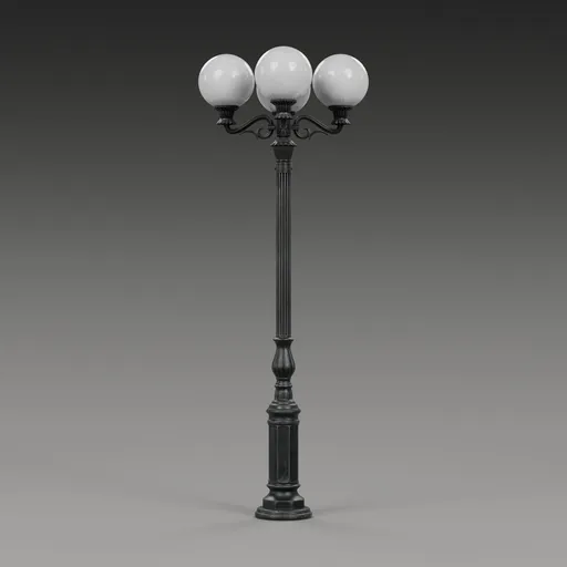 Cast Iron Quad Globe