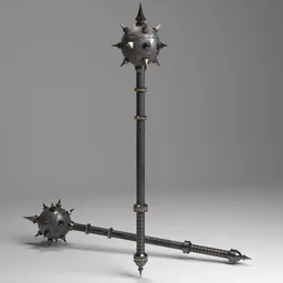 Morning Star Melee Mace Weapon