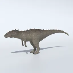 Cartoon Acrocanthosaurus