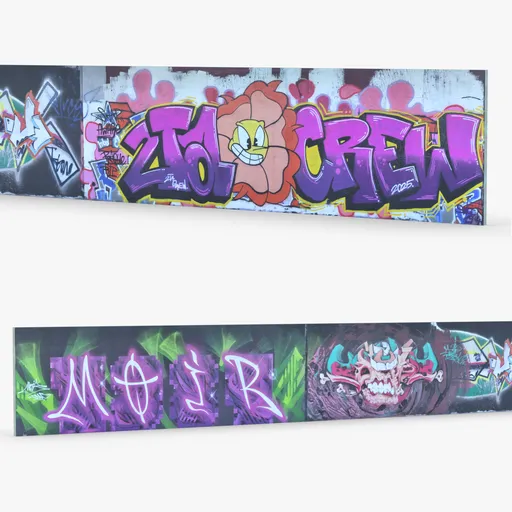 Graffiti wall