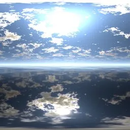 Cloudy Daytime Sky - HDRi
