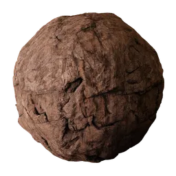 Rugged Rocky Cliff Material