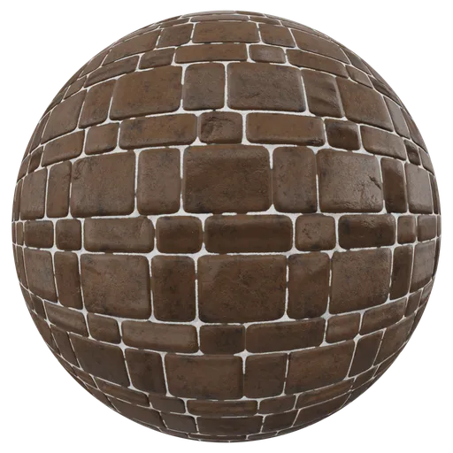 High-quality 4K PBR brick wall material for texturing in Blender 3D and compatible software.