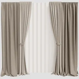 GS Silk and Cotton Curtain