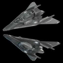 Scifi space ship Revenger