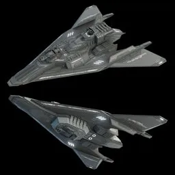 Scifi space ship Revenger