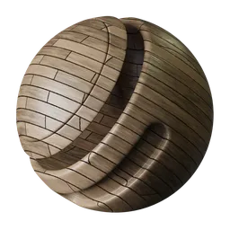 Light Wood Floor Planks