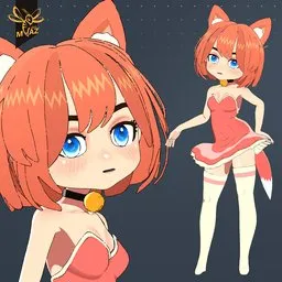 Sweetie fox Anime Style
