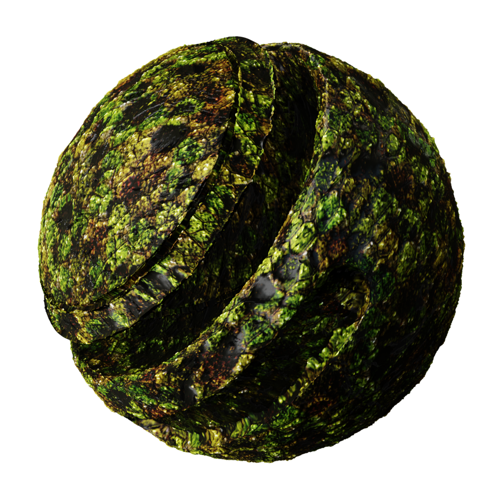 Reptile Skin 02 | FREE 3D organic materials | BlenderKit