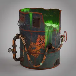 Biohazard Barrel