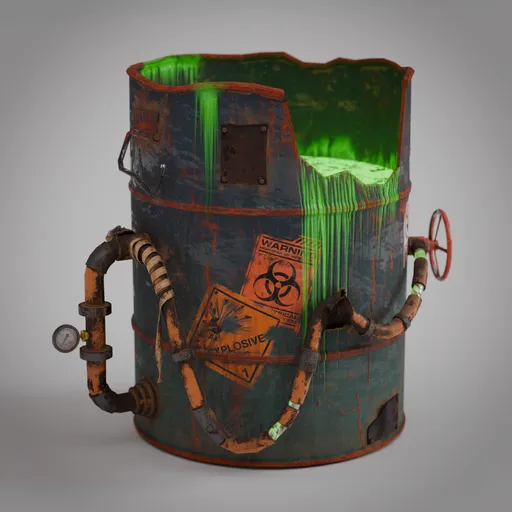 Biohazard Barrel