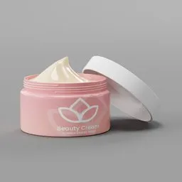 Beauty cream bottle container