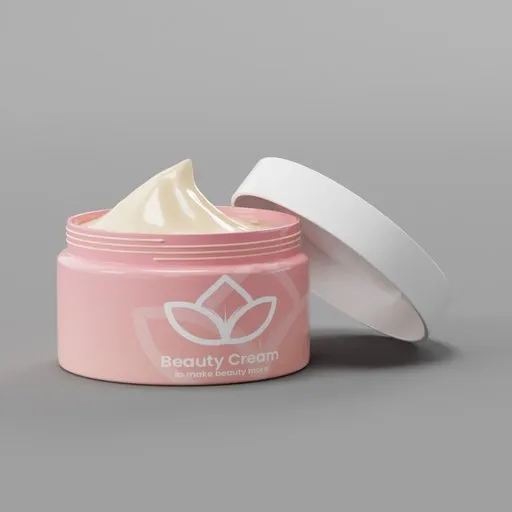 Beauty cream bottle container