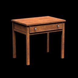 "Get the colonial feel with our Old Desk 03 3D model for Blender 3D. This small wooden table features a symmetrical fullbody rendering with a drawer and beautiful symmetrical features. Perfect for recreating the anno 1404 or Stanley Parable settings in an elegant and hyper photorealistic way."