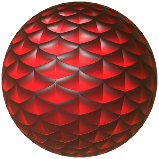 Procedural Seamless Roof Scales