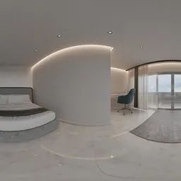Modern Luxury Bedroom Interior