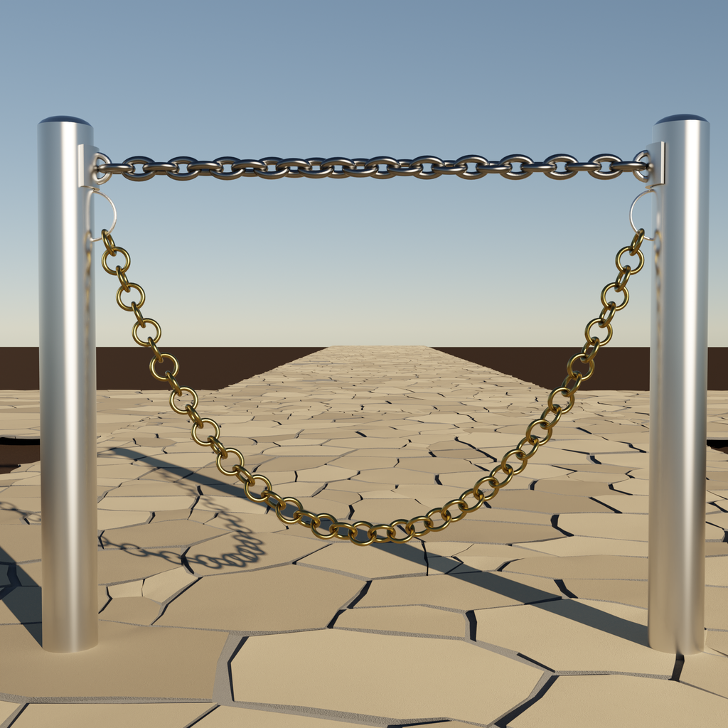 Procedural chain | FREE Architecture models | BlenderKit
