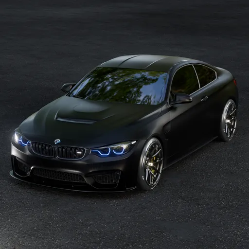 Supercar Black Matte