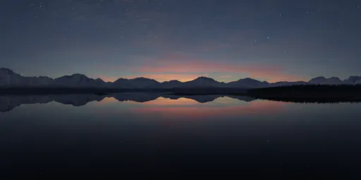 Lake Mountain Twilight Sunset Sky