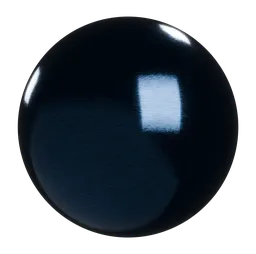 Deep Blue Anodized Aluminum (Procedural)