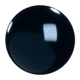 Deep Blue Anodized Aluminum (Procedural)