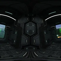 Futuristic SciFi Military Base