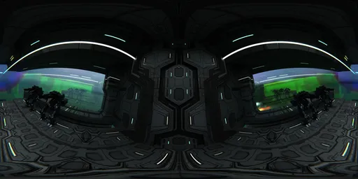 Futuristic SciFi Military Base