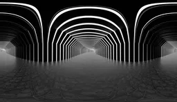 Futuristic Light Tunnel