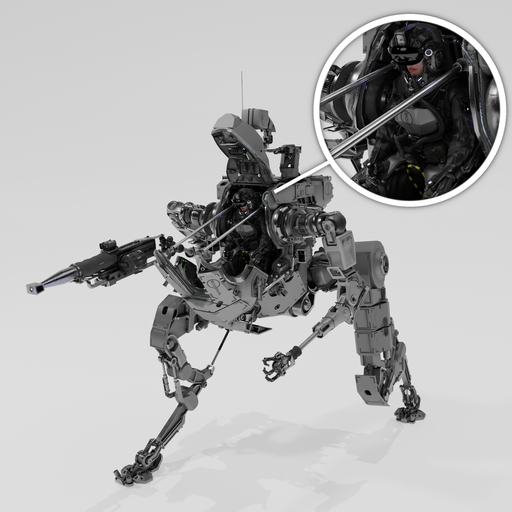Mech Paratrooper