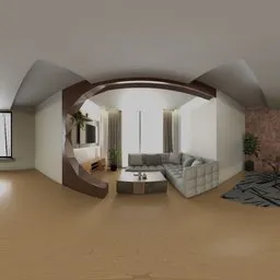 Modern Living Room Interior