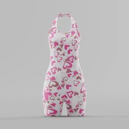 The Sweetheart Collage Romper