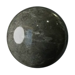 Graphite marble
