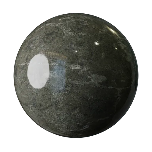 Graphite marble
