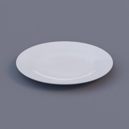 small porcelain plate