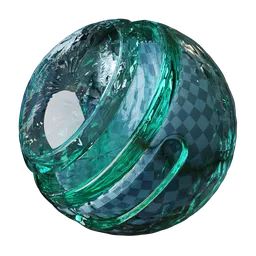 Faceted Crystal Glass