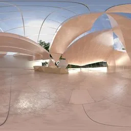 Modern Pavilion Architectural Interior