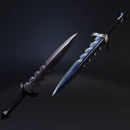 Serrated Warblade(Blue)