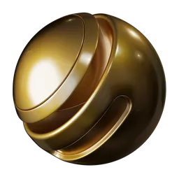 Bronze Metallic Plastic