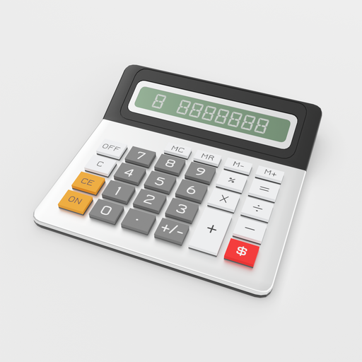 Calculator | models | BlenderKit