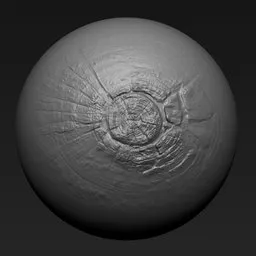 NS Tree surface cross section bumpy