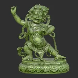 Standing Bodhisattva Sacred Jade