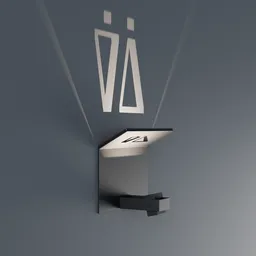 WC sign lamp