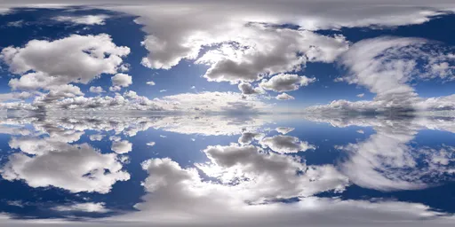 Infinite Real Sky - Sunny Clouds Day