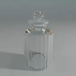 Real Glass Jar