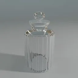 Real Glass Jar