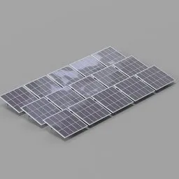 Commercial Solar Panel Array