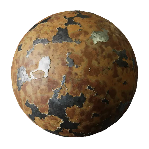 Rusty Worn Metal