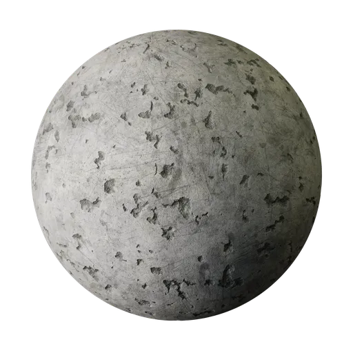 Damaged concrete